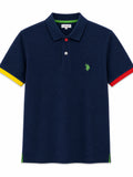 Polo uomo U.S. Polo Assn. piqué cotone manica corta
