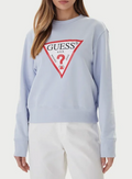 Felpa Guess donna Original Fleece cotone