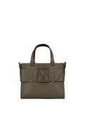Borsa donna Armani Exchange similpelle logo applicato