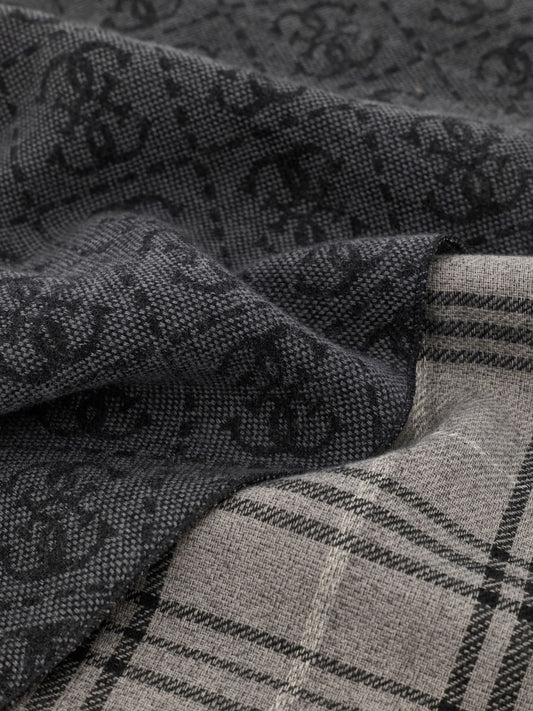 Sciarpa Guess uomo Milano jacquard 30x175