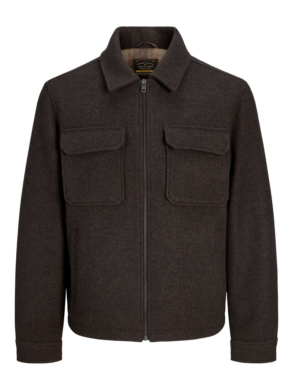 Giubbotto Wakefield Jack & Jones uomo misto lana