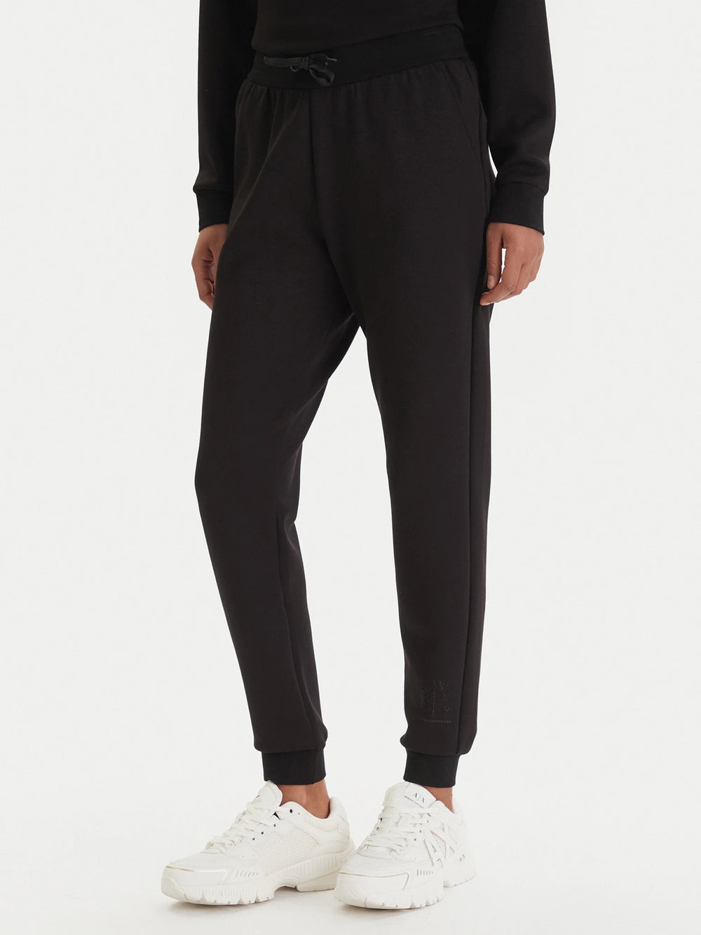 Pantalone donna Armani Exchange A|X logo viscosa PE 2026