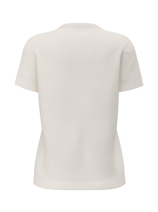 T-shirt Guess donna manica corta logo perline cotone