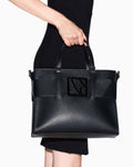 Borsa Armani Exchange donna similpelle logo