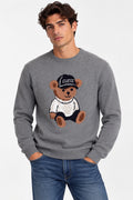 Maglione Guess uomo Navin motivo orso