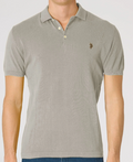 Maglia U.S. Polo Assn. uomo cotone crepe girocollo