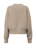 Felpa cropped scollo V scuba donna Guess