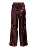 Pantaloni VILA donna maglia poliestere riciclato
