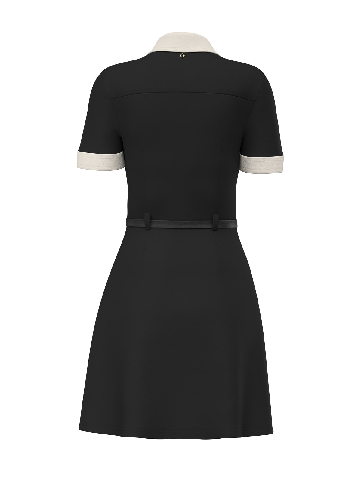 Abito Guess donna Claudie polo svasato manica corta