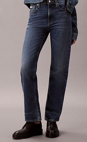 Jeans donna CKJ New Mom Panama denim vita alta stantion