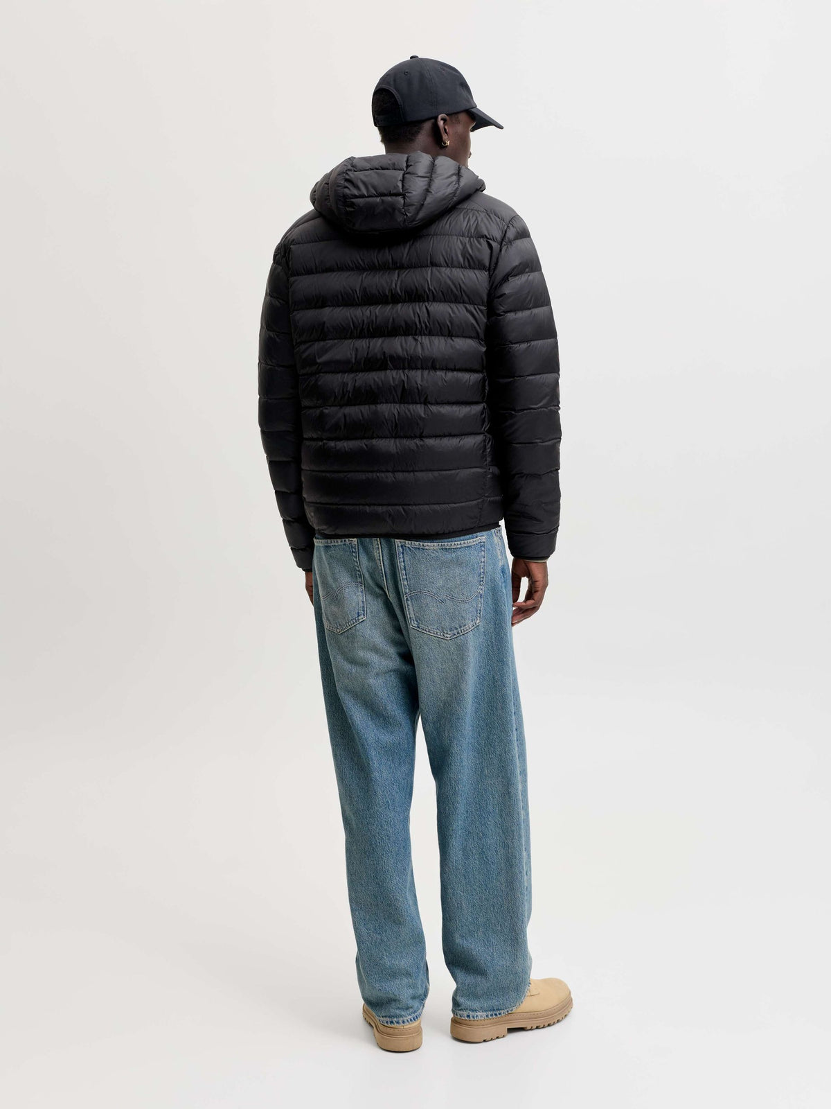 Giubbotto Jack & Jones uomo nylon cappuccio AI 2026