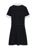 Abito Guess donna Claudie polo svasato manica corta
