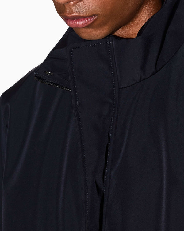 Trench uomo Armani Exchange poliestere logo