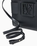 Borsa donna Armani Exchange similpelle logo applicato