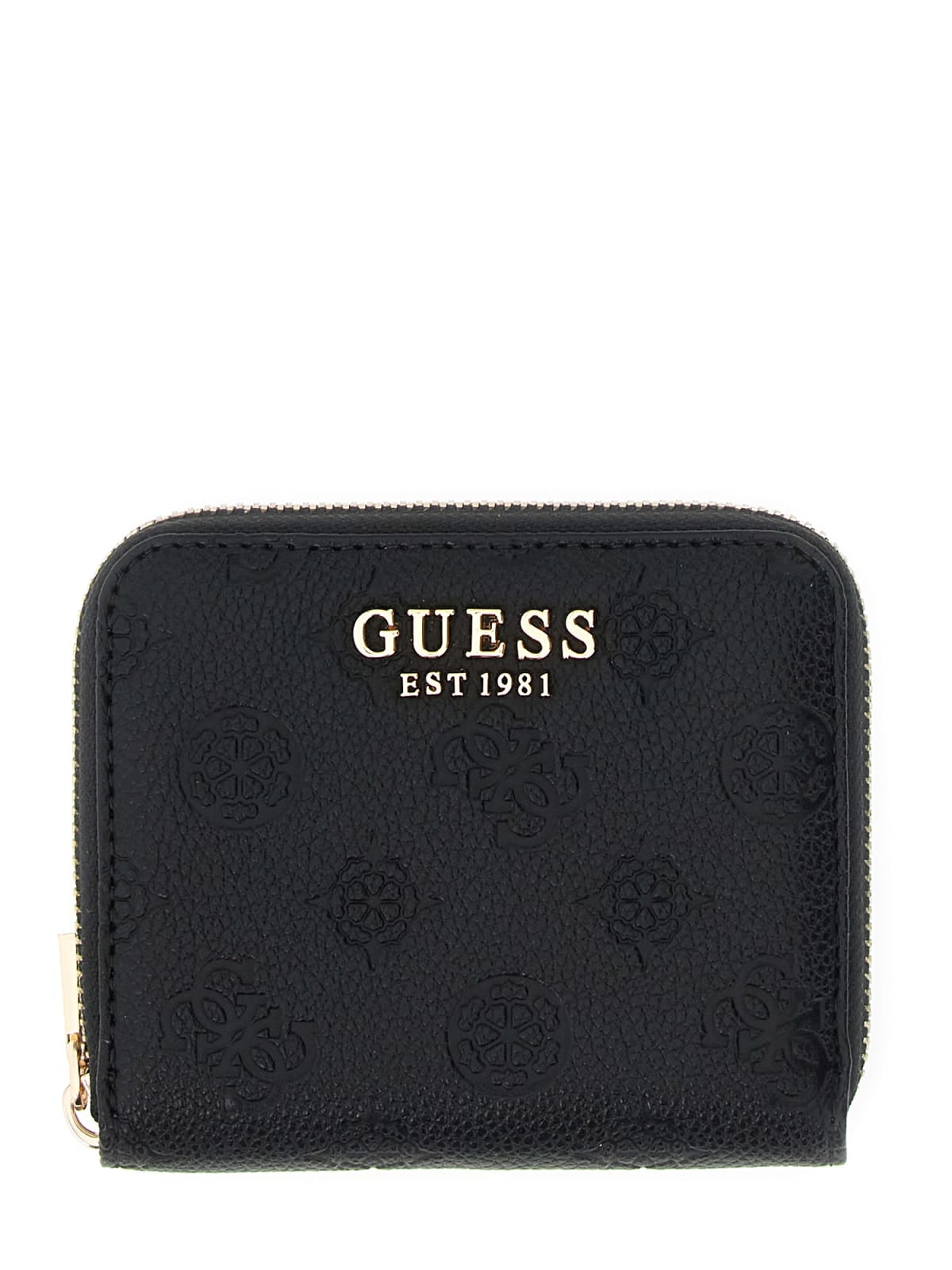 Portafoglio Guess Ella logo donna piccolo zip-around