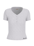 Camicia Guess Jeans donna Henley viscosa