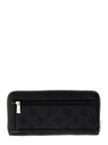 Portafoglio Ella logo Guess donna grande zip-around