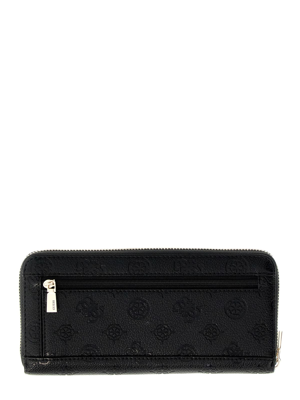 Portafoglio Ella logo Guess donna grande zip-around