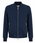 Bomber MARKUP uomo effetto scamosciato traforato