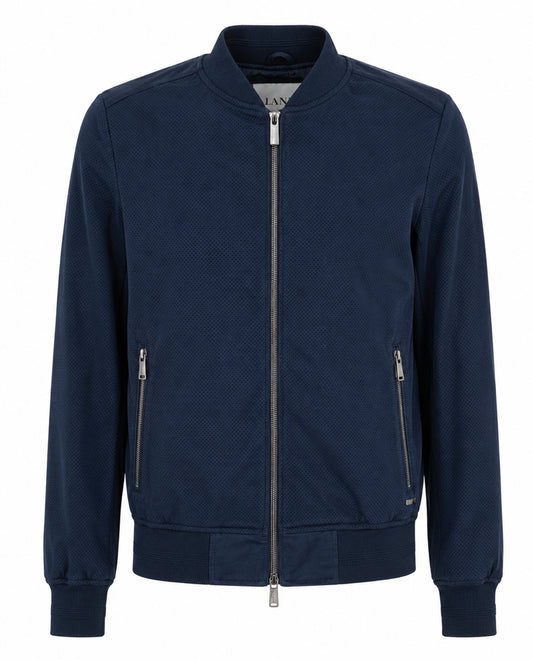 Bomber MARKUP uomo effetto scamosciato traforato