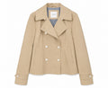 Trench corto MARKUP donna cotone doppiopetto