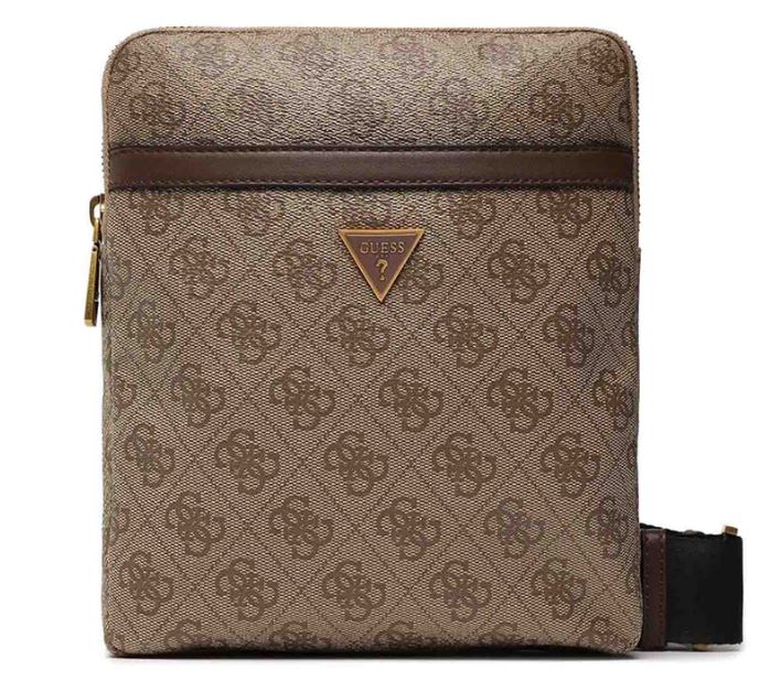 Tracolla Guess uomo Torino medium similpelle nera