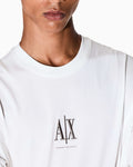 T-shirt A|X uomo cotone manica corta logo