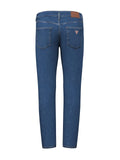 Jeans slim Guess Jeans uomo denim gamba dritta