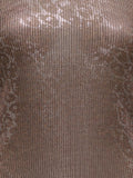 Blusa donna ONLY con collo chiuso fantasia animalier