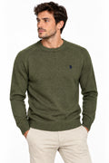Maglia girocollo U.S. Polo Assn. uomo cotone cashmere Leon