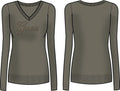 Maglione Guess donna Lena scollo V viscosa