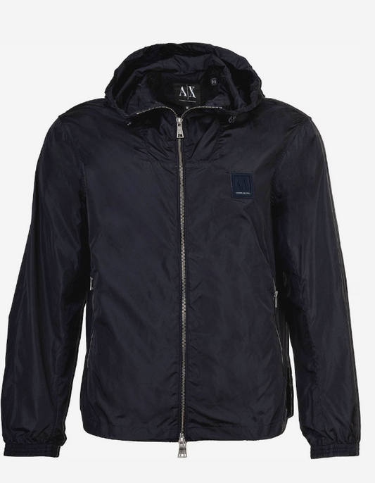 Giubbino uomo A|X Armani Exchange full zip nylon
