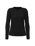 Maglione Guess donna Lena scollo V viscosa