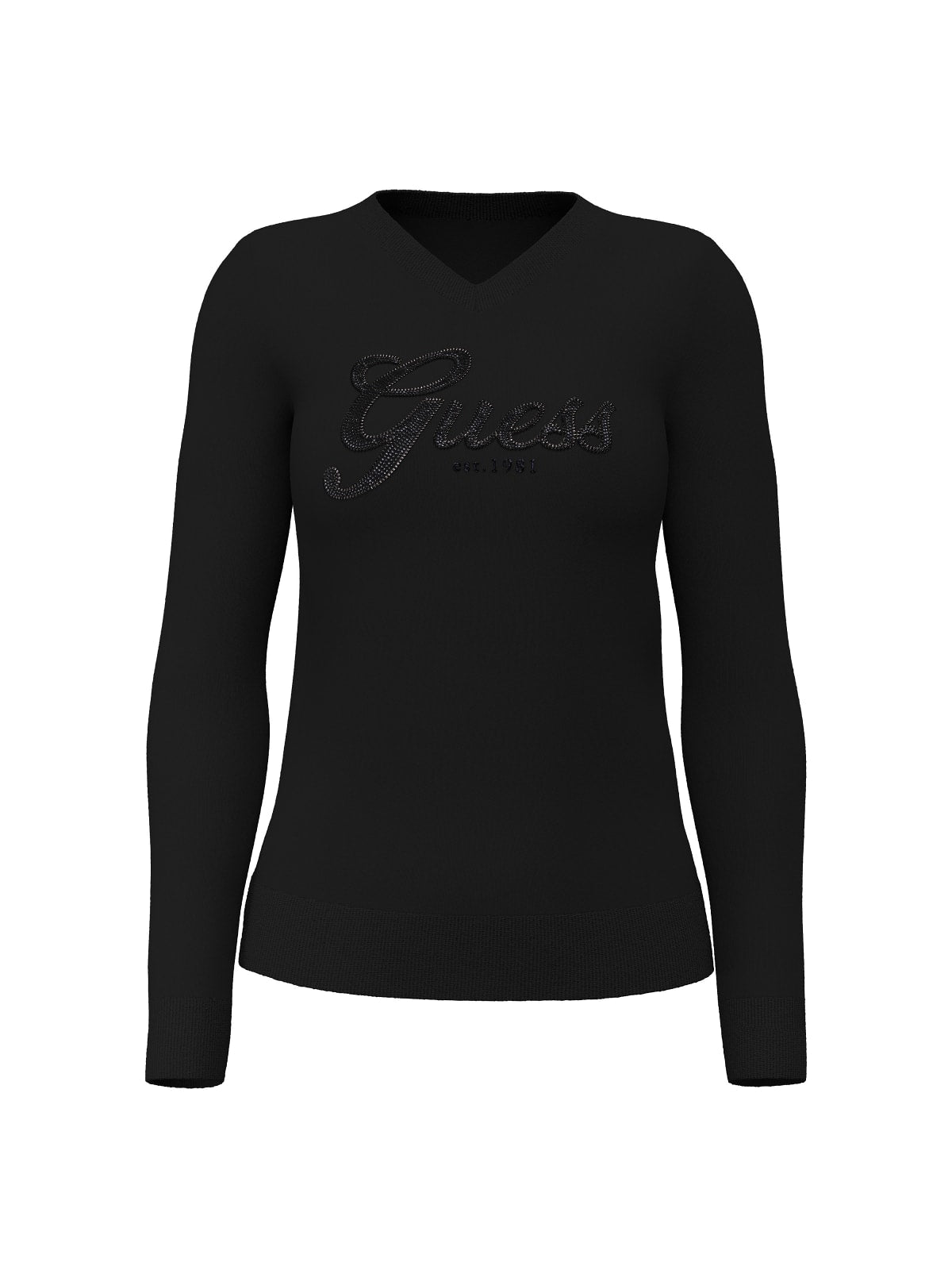 Maglione Guess donna Lena scollo V viscosa