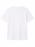T-shirt donna CKJ Monologo oversize cotone PE 2026 brillant white