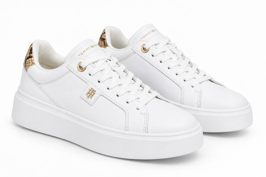 Sneakers platform snake Tommy Hilfiger donna
