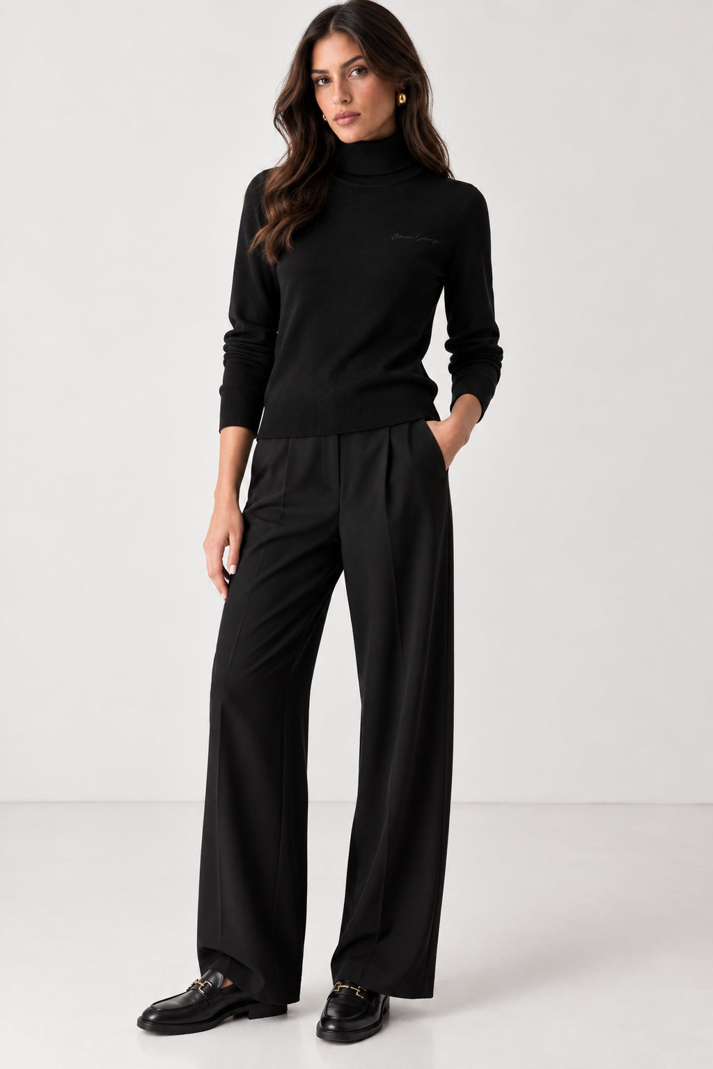 Maglia donna Armani Exchange A|X lana vergine