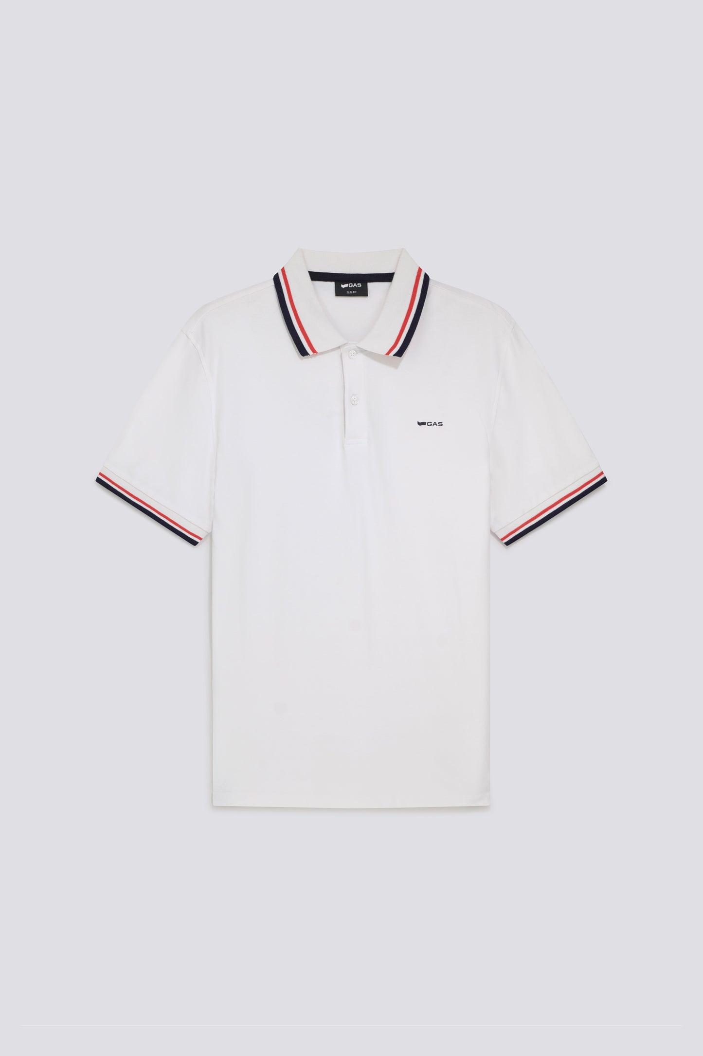 Polo uomo GAS RALPH manica corta piquet slim