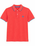 Polo uomo U.S. Polo Assn. micro piqué manica corta