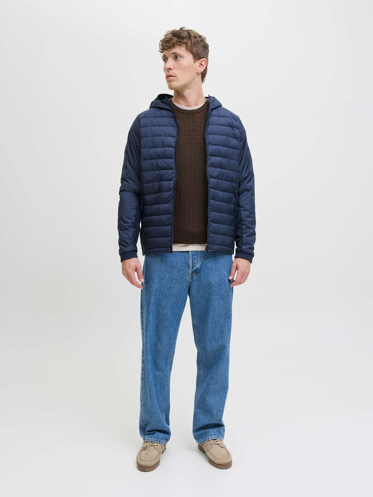 Maglia Jack & Jones uomo cotone trama AI 2026