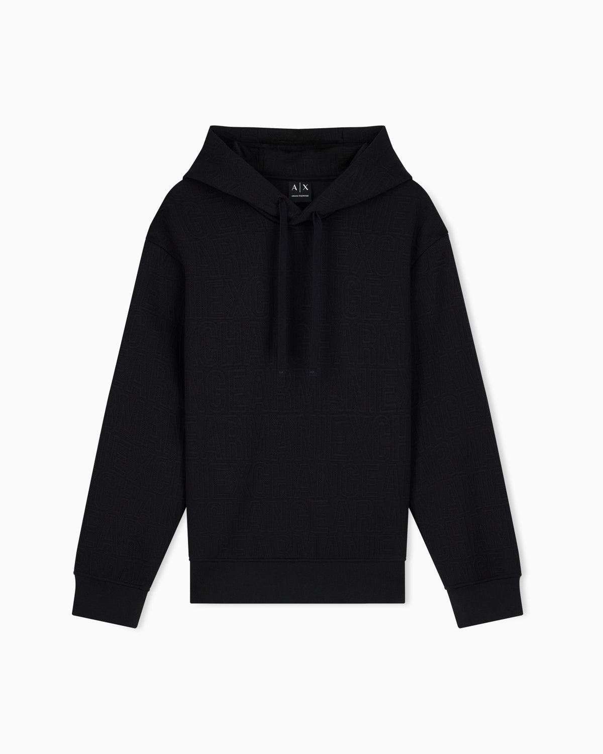 Felpa tecnica uomo Armani Exchange logo poliestere