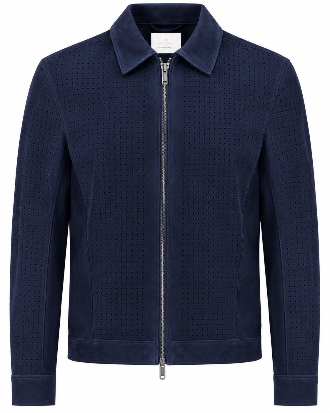 Overshirt MARKUP uomo effetto scamosciato traforata