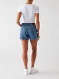 Shorts Guess Jeans donna mom fit highwaist lino