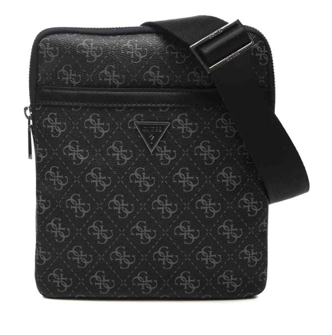 Tracolla Guess uomo Torino medium similpelle nera