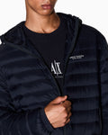 Piumino uomo Armani Exchange logo petto