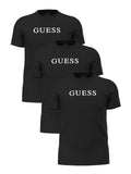 Tris t-shirt intima logo girocollo uomo Guess