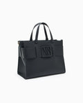 Borsa Armani Exchange donna similpelle logo