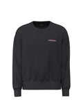 Felpa Guess Jeans uomo regular logo cotone