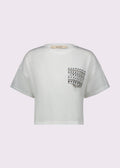 T-shirt manica corta Gaudi' Jeans donna cotone pe26 con stampa