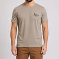 T-shirt uomo MARKUP jersey fantasia patchwork